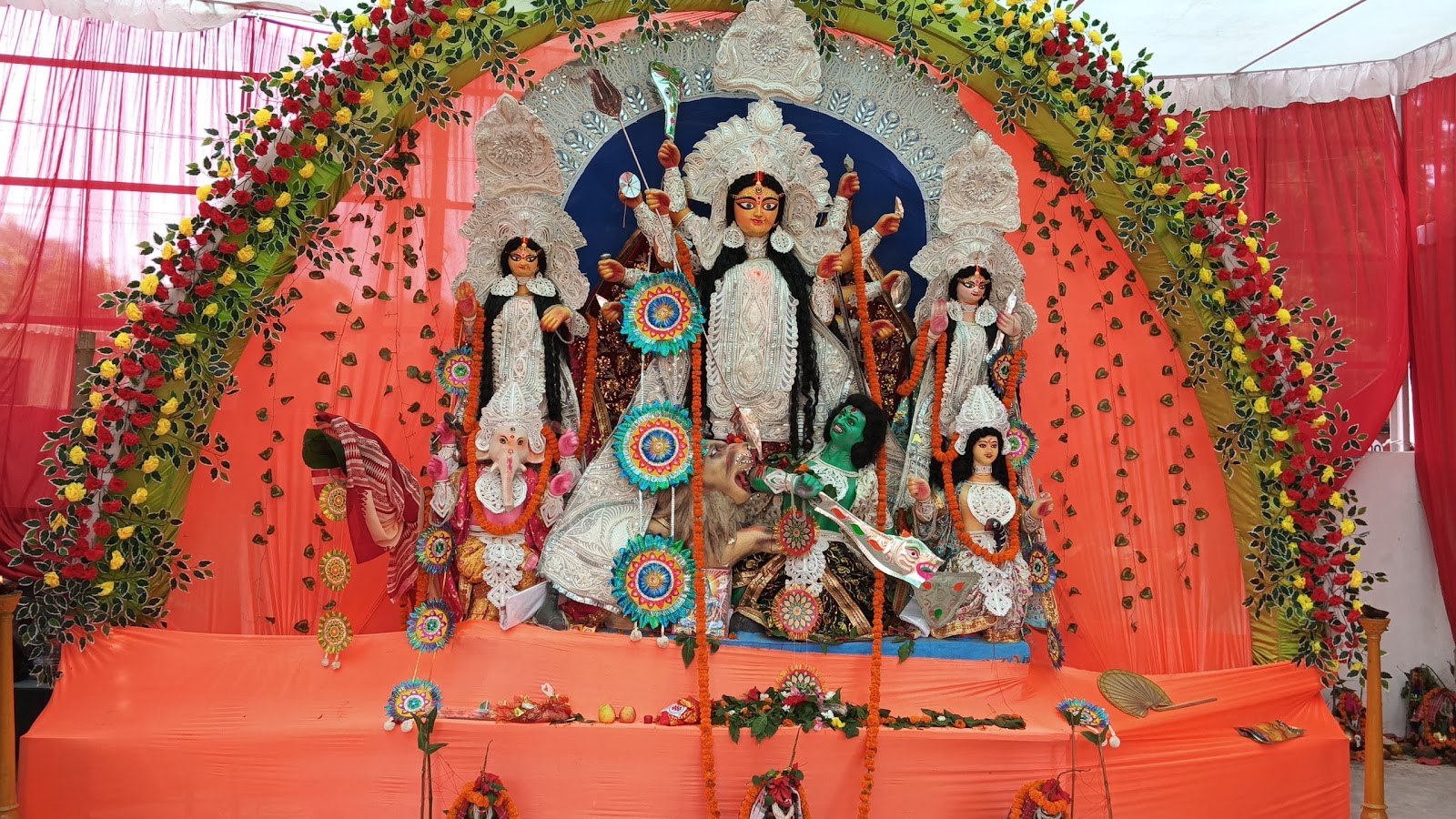 N E RAILWAY DURGA PUJA COMMITTEE darshan photo 1