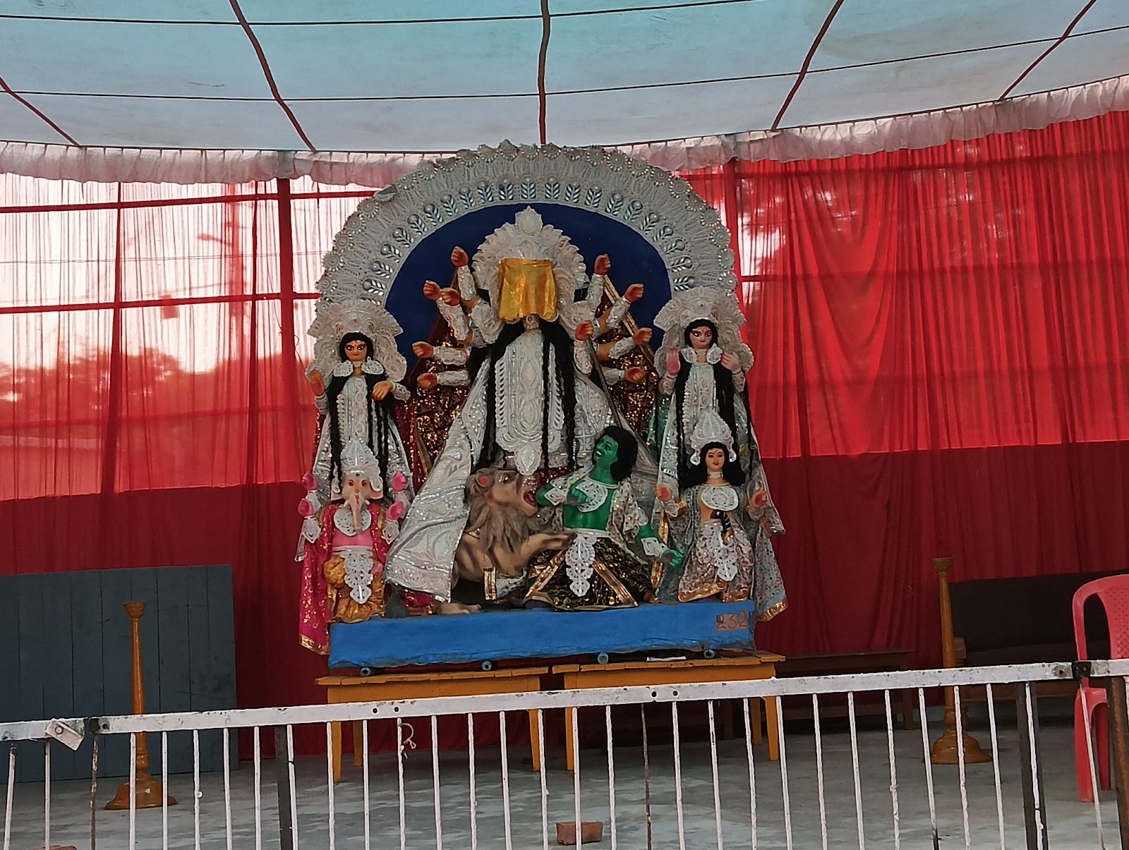 N E RAILWAY DURGA PUJA COMMITTEE darshan photo 2